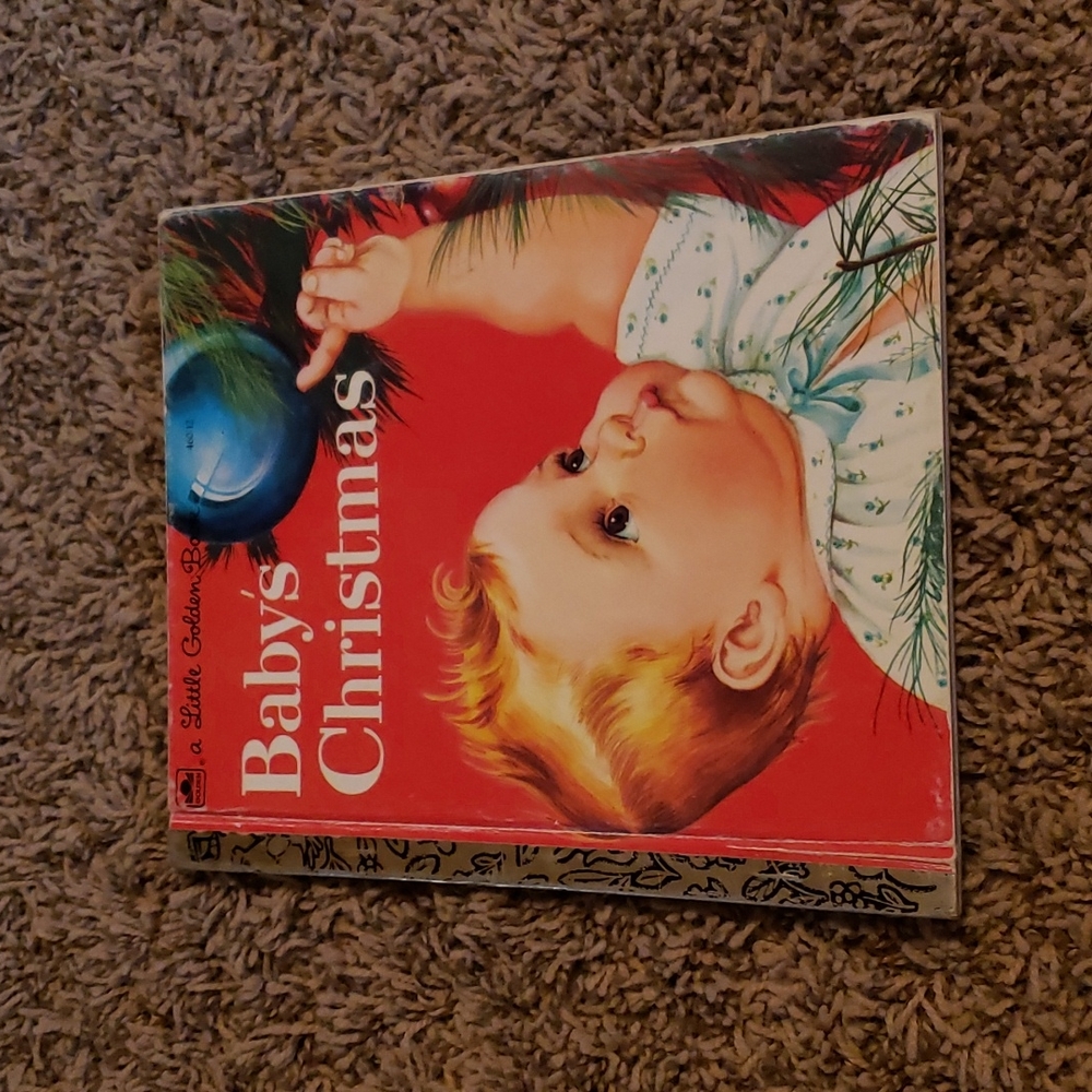 Vintage Baby's Christmas Little Golden Book